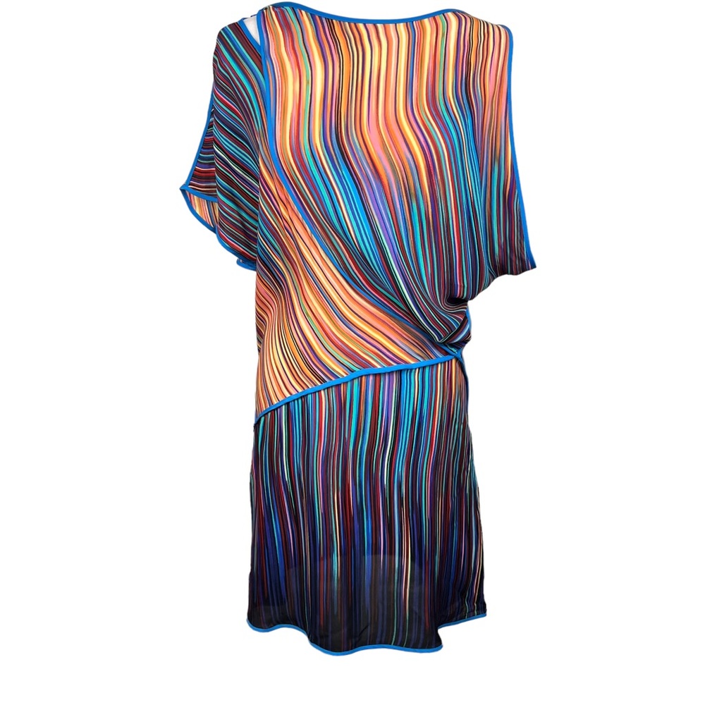 Multicolor Striped Women's Dress